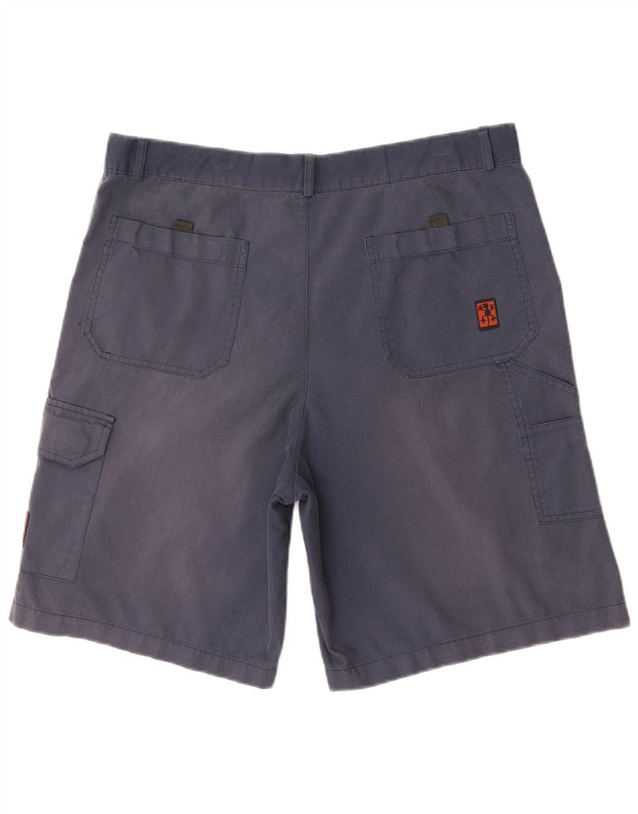XS Exes Pantalones cortos cargo para hombre IT 48 Medium W38 Azul marino