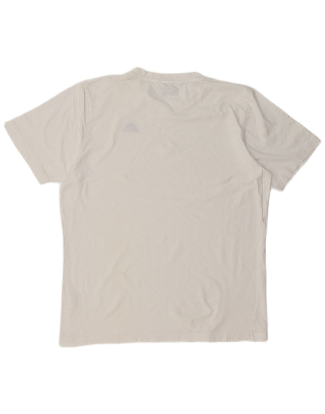 Kappa Camiseta Hombre Top XL Blanco Algodón