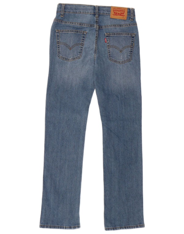 Levi's 511 Vaqueros Slim Desgastados para Niñas 13-14 Años W26 L29 Algodón Azul