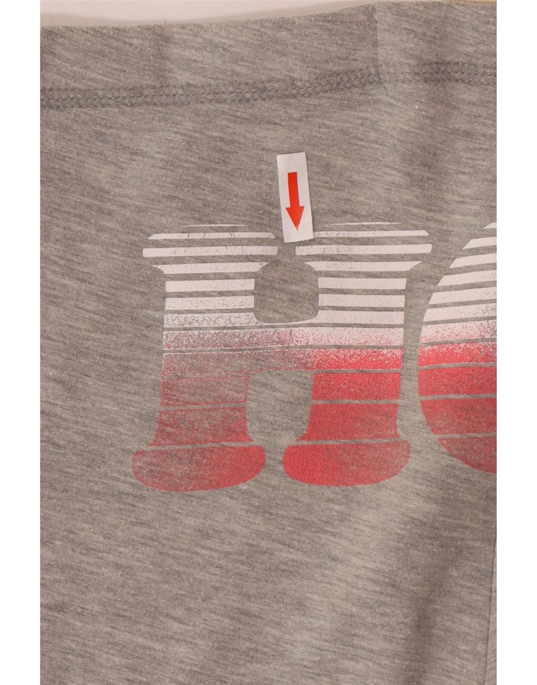 Hollister Mujer Pantalones De Chándal Gráfico Joggers UK 44 Gris Medio