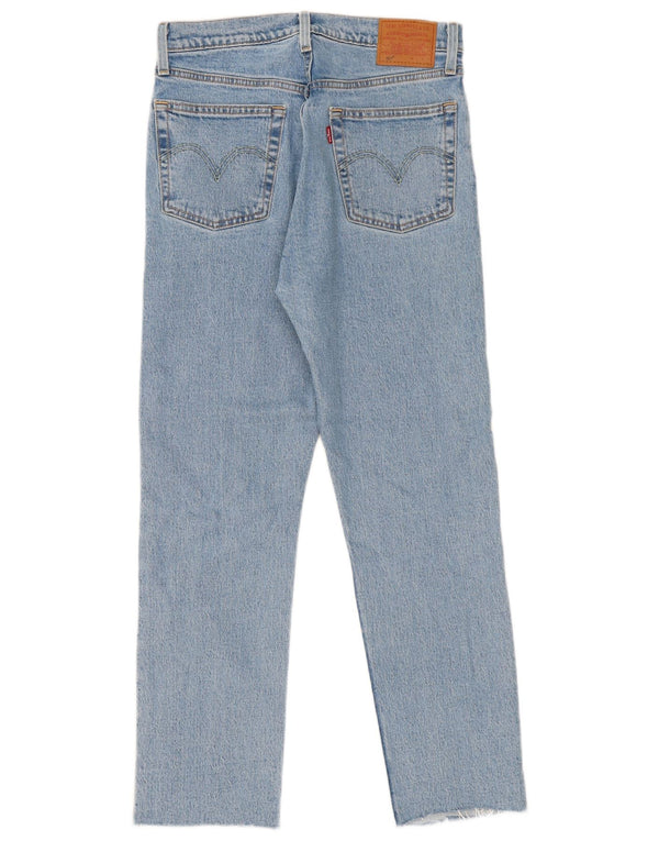Vaqueros Levi's Mujer 501 Rectos W27 L28 Algodón Azul