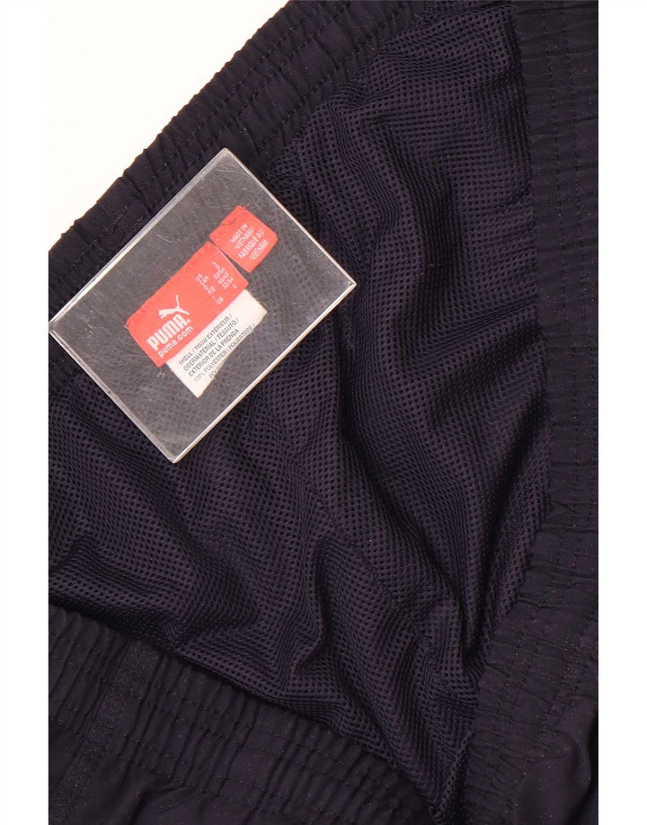 Puma Pantalones De Chándal Gráficos Para Hombre Poliéster Azul Marino Grande