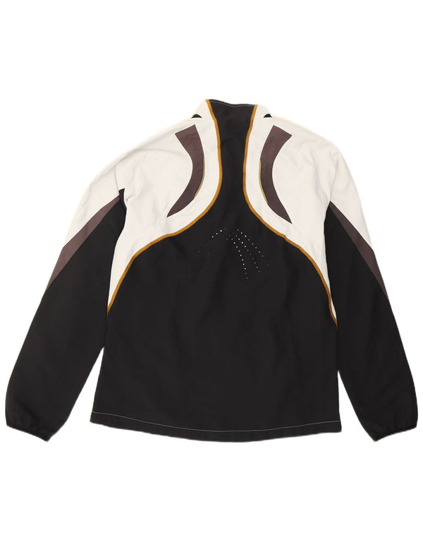 ASICS Chaqueta superior de chándal para hombre Poliéster con bloques de color blanco grande