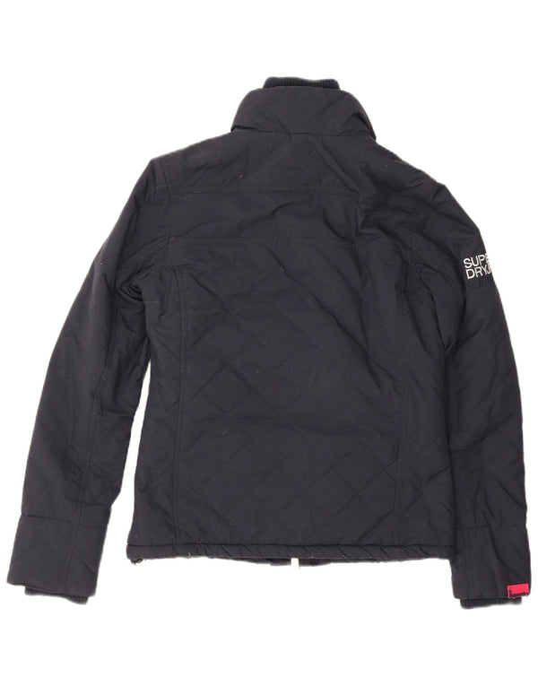 Superdry Chaqueta Cortavientos Windcheater Sherpa para Mujer UK 6 XS Azul Marino