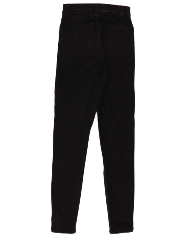 Vaqueros ajustados Joni para mujer de Topshop W25 L26 Algodón negro