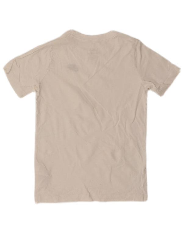 Nike Camiseta para niño Top 8-9 años Small Blanco Algodón
