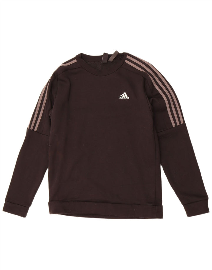 Adidas Hombre Sudadera Jumper Small Negro Algodón