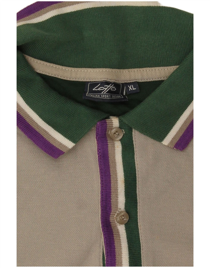 Polo Lotto Hombre XL Gris