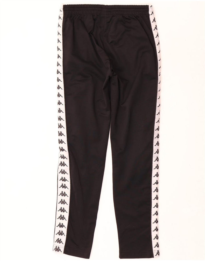 Kappa Hombre Pantalones De Chándal Gráfico Small Negro Colorblock Poliéster
