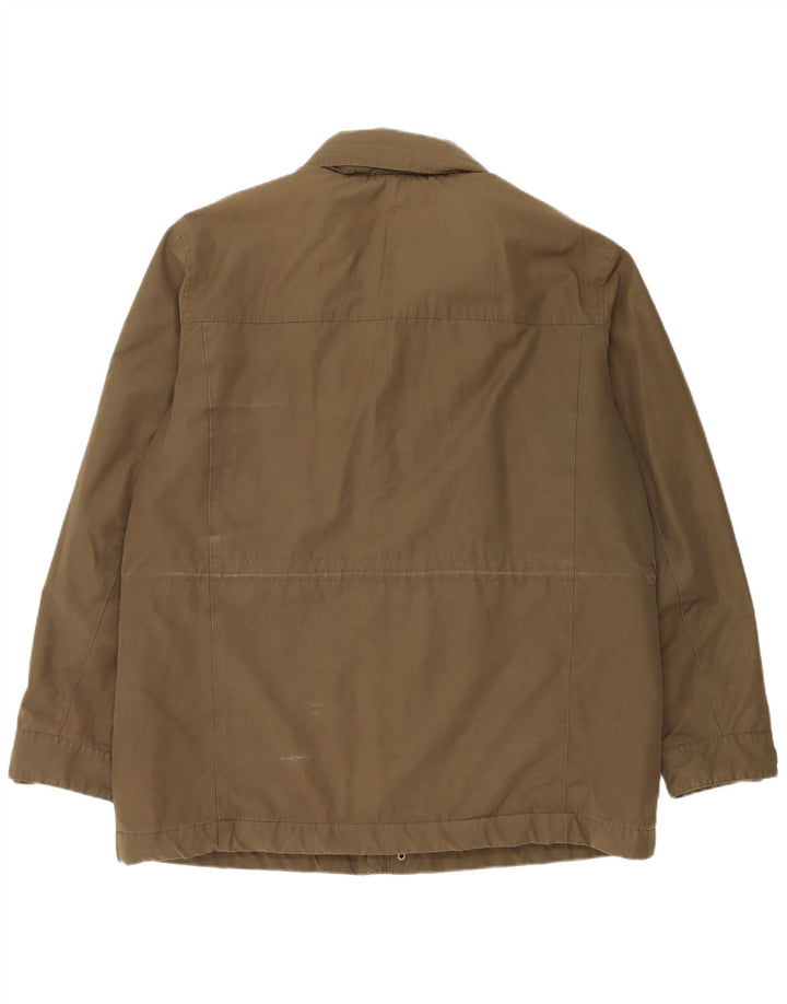 Marks & Spencer Chaqueta utilitaria con capucha para hombre UK 42 XL Caqui