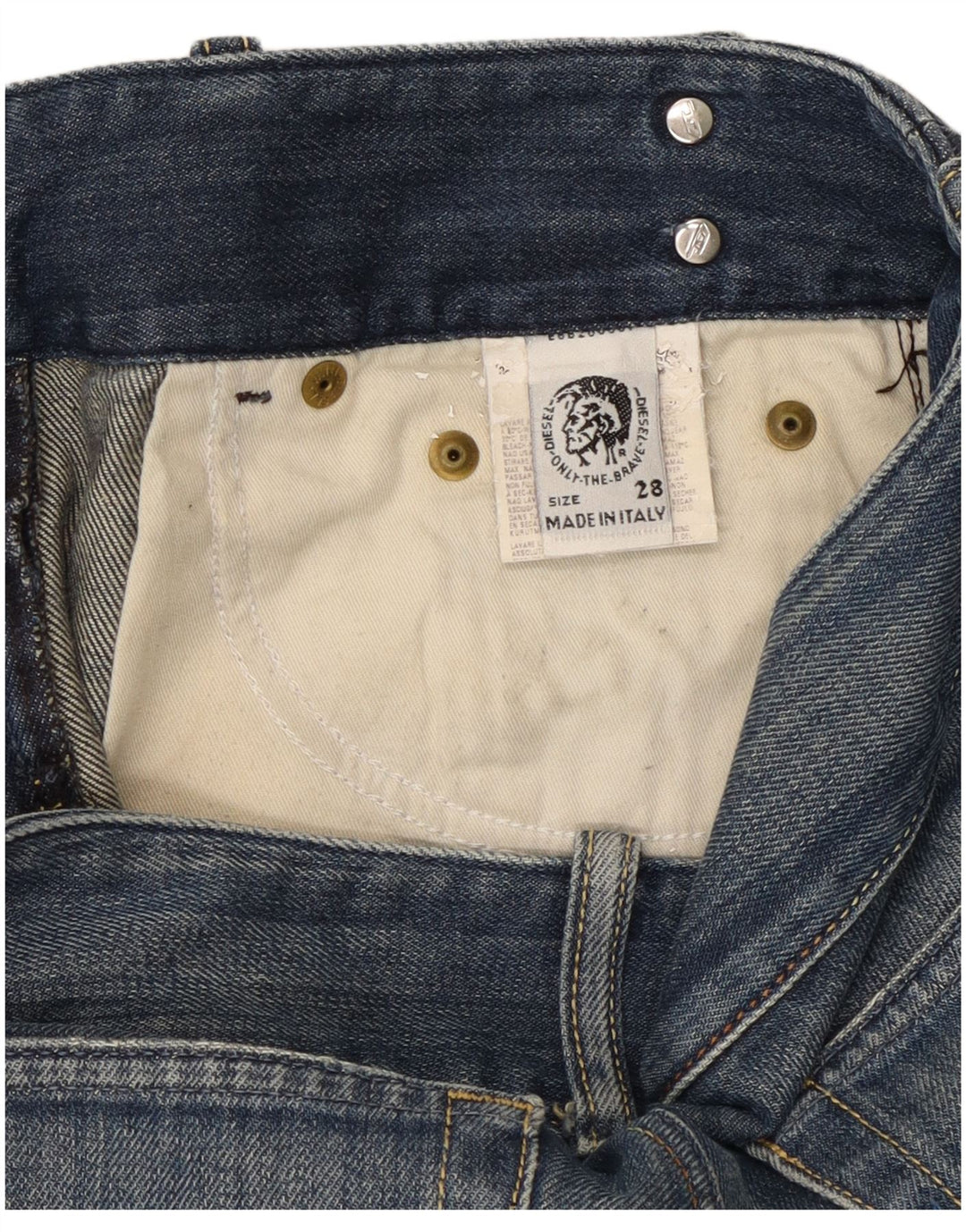Vaqueros Bootcut Mujer Diesel W28 L31 Algodón Azul
