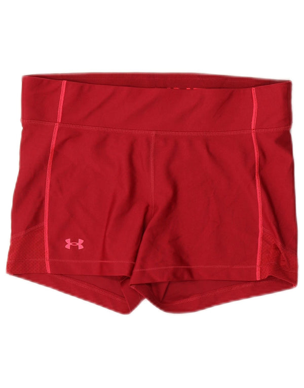 Under Armour Pantalones cortos deportivos para mujer Reino Unido 44 Grande Rojo