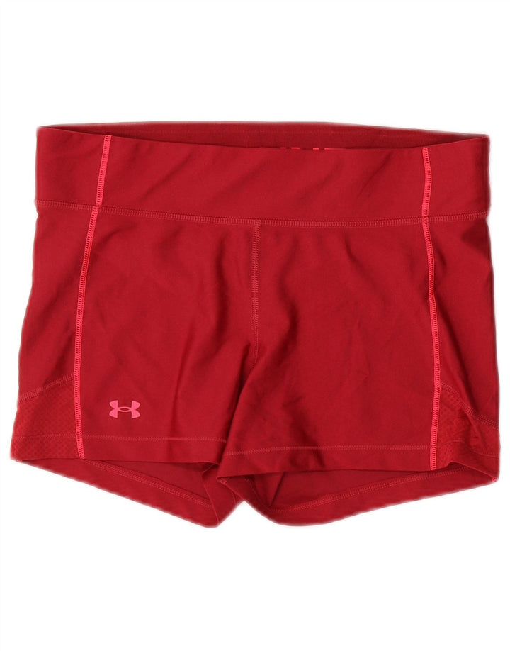 Under Armour Pantalones cortos deportivos para mujer Reino Unido 44 Grande Rojo