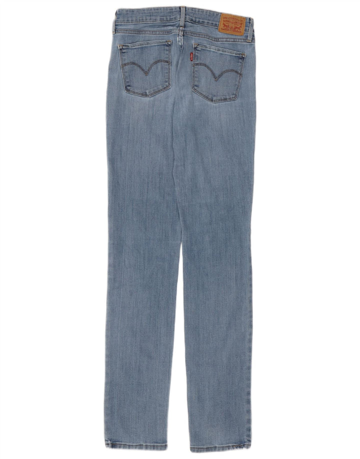 Levi's Mujer 712 Slim Jeans W27 L34 Algodón Azul