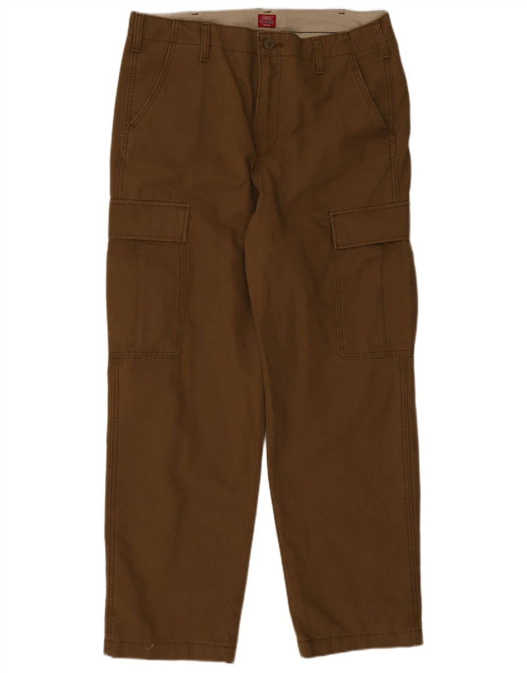 Levi's Pantalón cargo recto para hombre W36 L30 Algodón marrón