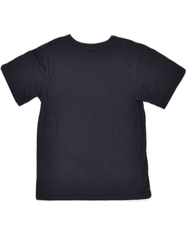 HURLEY Camiseta gráfica para mujer Top UK 40 Grande Algodón azul marino