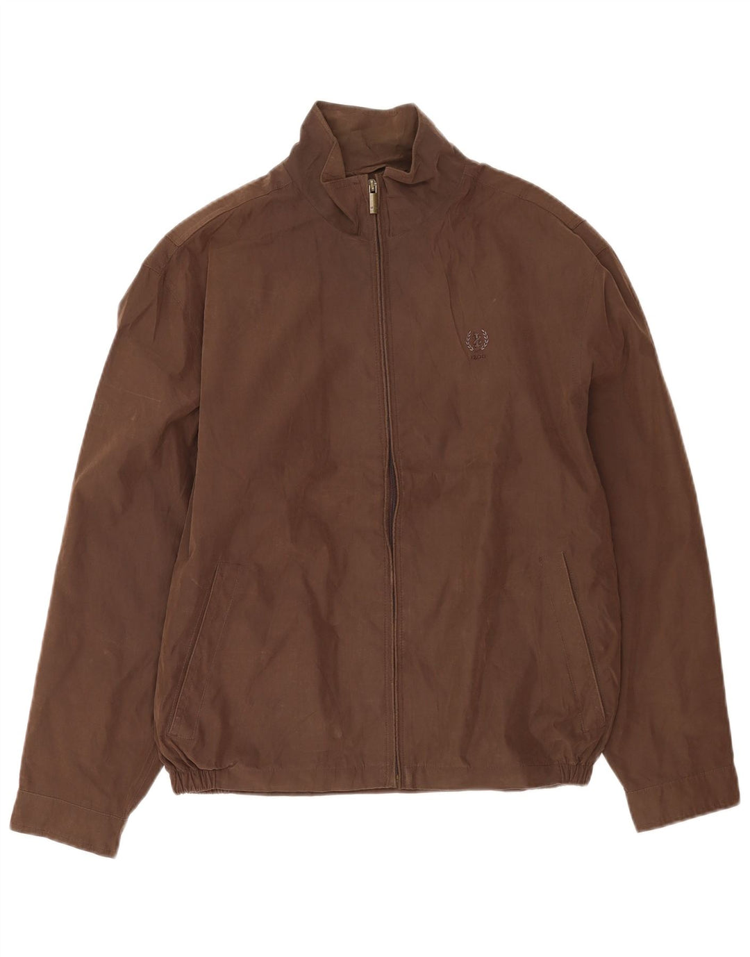 Izod Chaqueta Bomber para Hombre UK 36 Small Marrón Poliéster