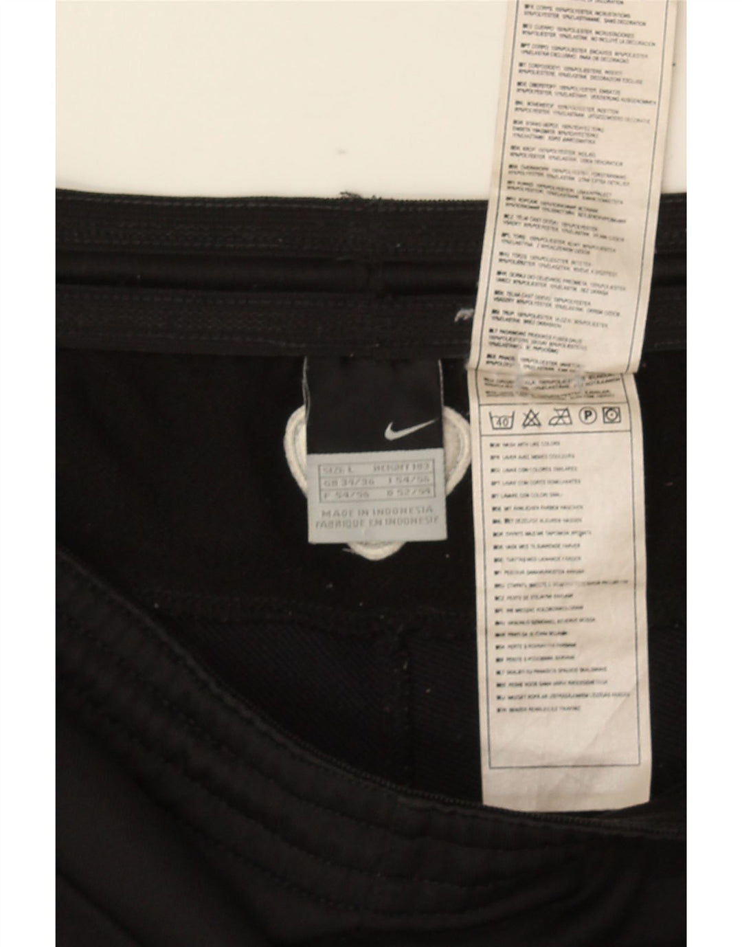 Nike Mens Graphic Sport Shorts Grande Poliéster Negro