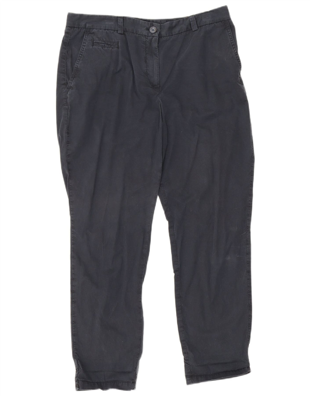 Marks & Spencer Pantalones chinos para mujer UK 12 Medium W32 L26 Azul marino