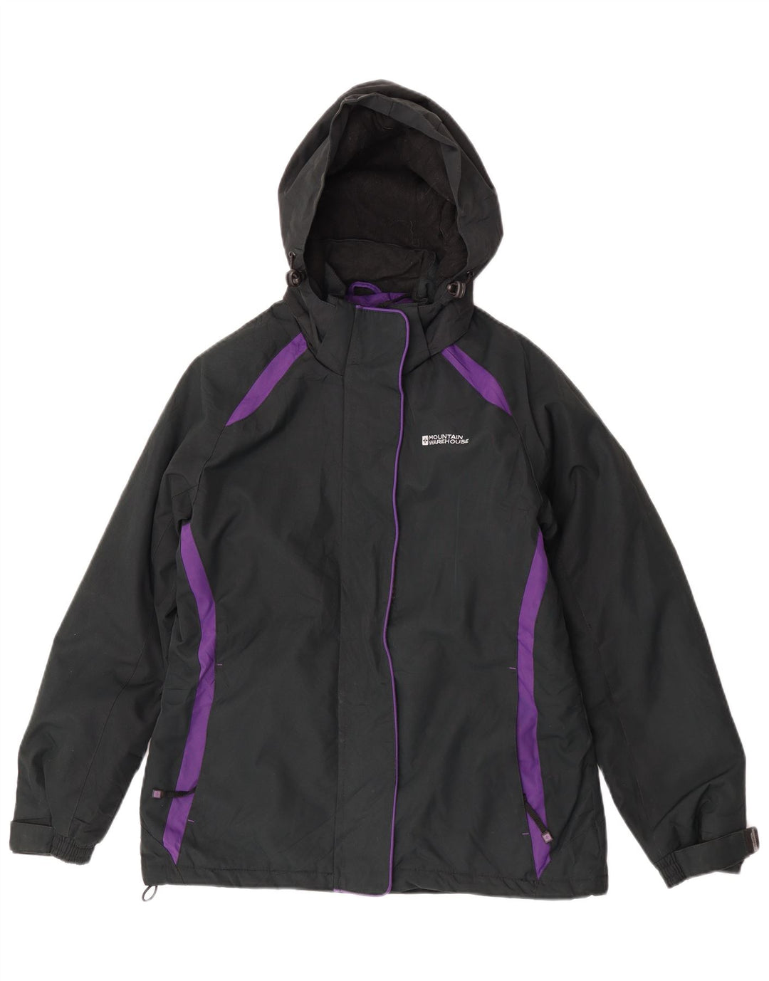 Chaqueta cortavientos con capucha para mujer Mountain Warehouse UK 8 Small Black