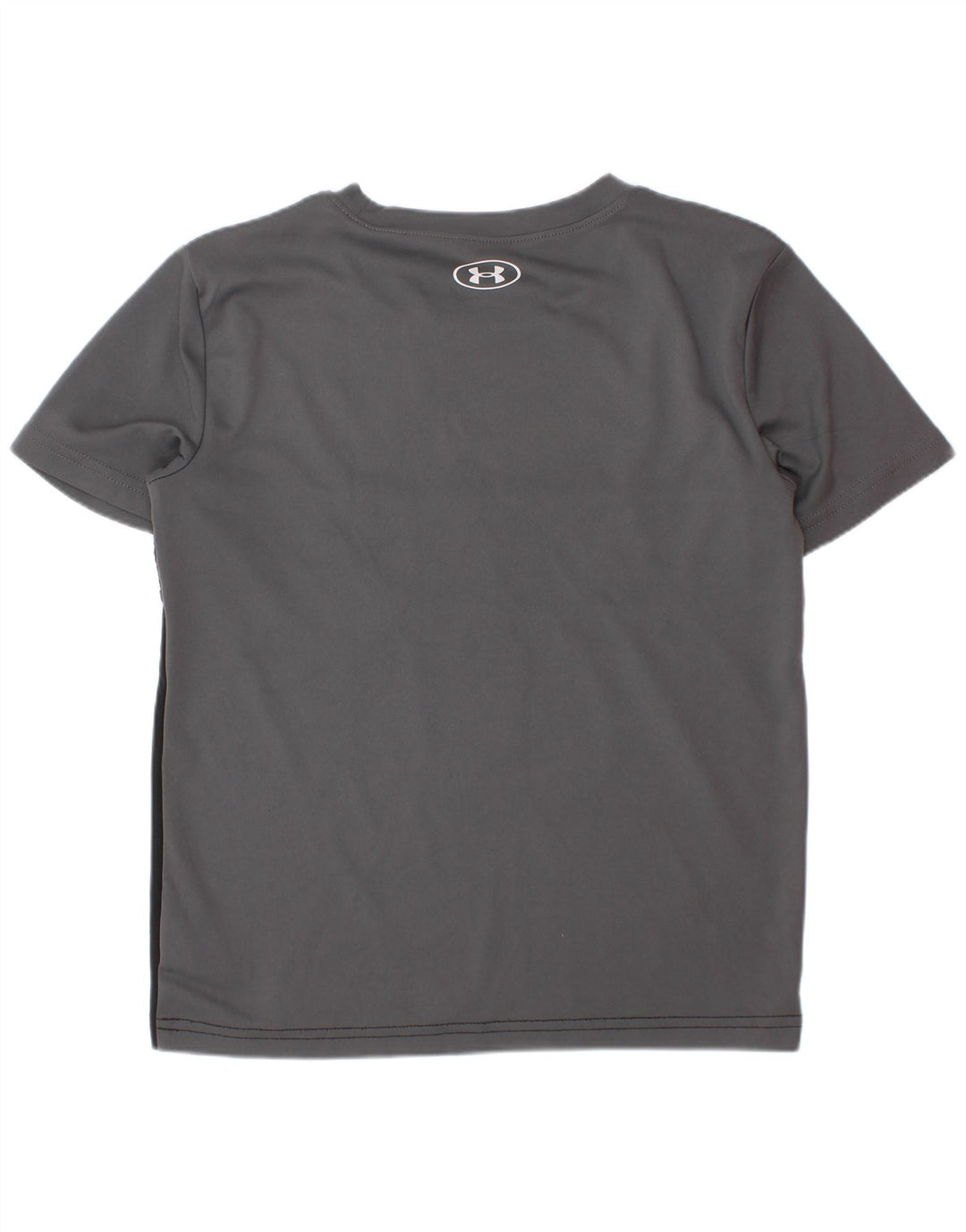UNDER ARMOUR Camiseta gráfica para niño 6-7 años Gris Poliéster color block
