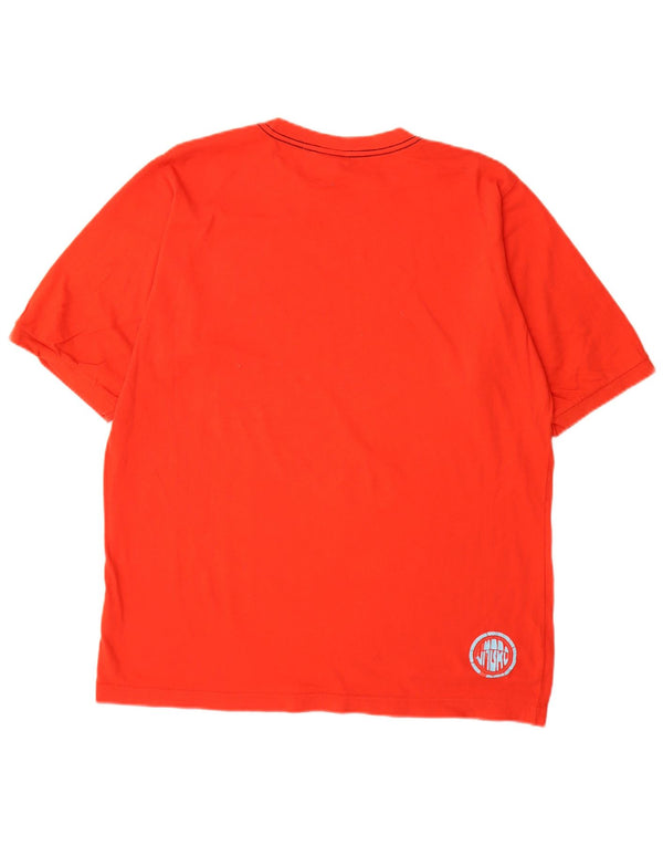 Umbro Hombre Camiseta Gráfica Top XL Algodón Rojo