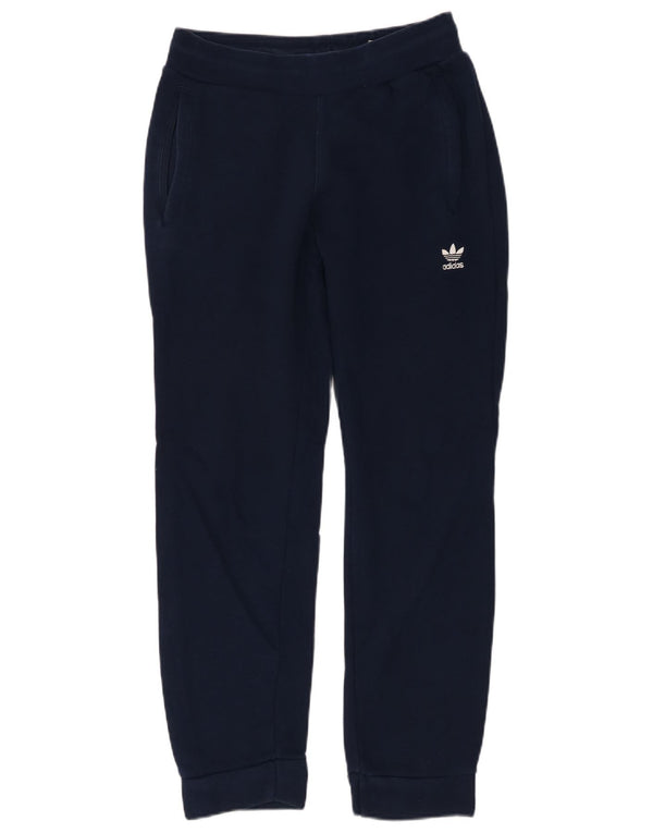 Adidas Hombre Pantalones De Chándal Joggers Small Azul Marino Algodón