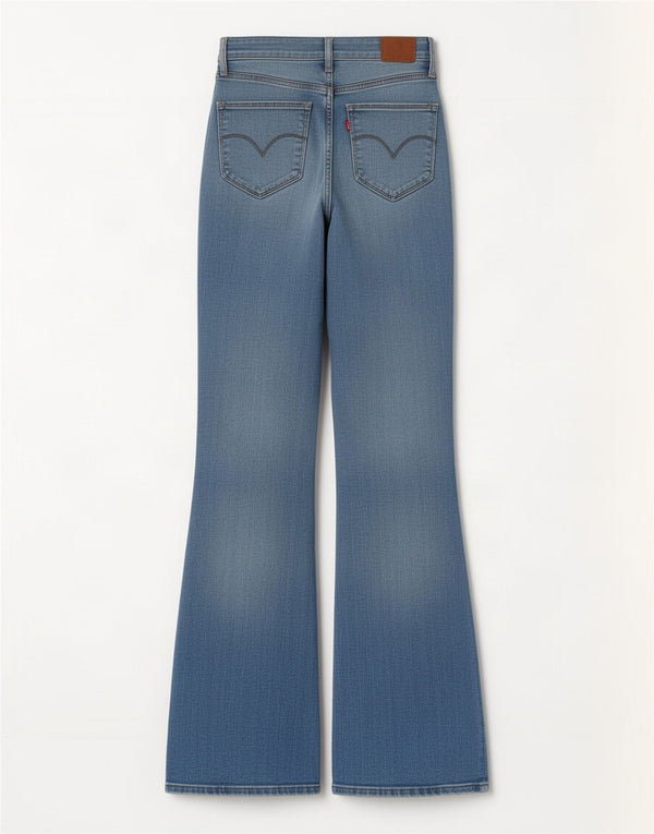Levi's Vaqueros Bootcut De Talle Alto 725 Para Mujer W28 L32 Algodón Azul