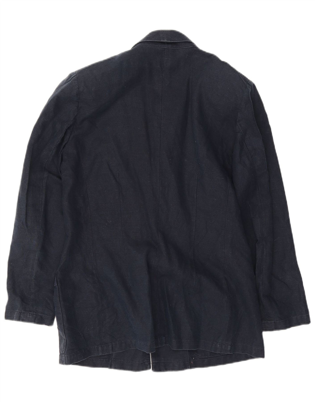 Luisa Spagnoli Chaqueta tipo blazer de 1 botón para mujer UK 10 Small Azul marino
