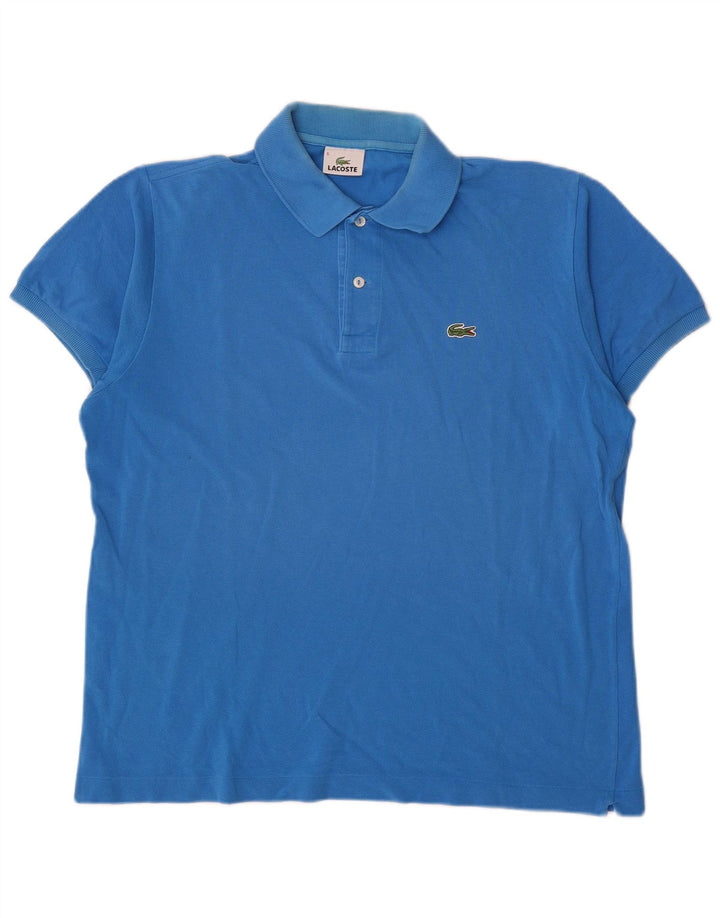 Polo Lacoste para hombre talla 5 grande azul