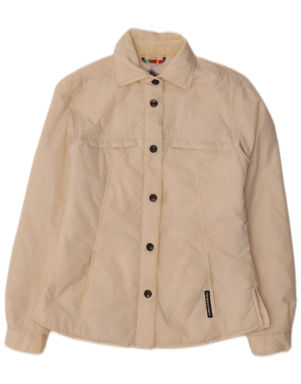Tucano Urbano Chaqueta Acolchada Mujer UK 6 XS Beige Poliamida