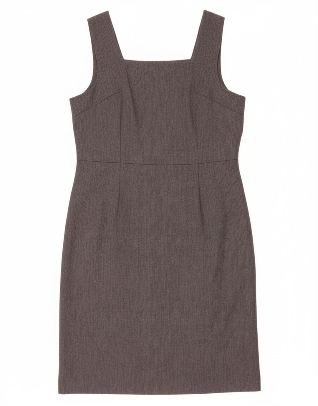 Vintage mujer sin mangas vestido de vaina Reino Unido 12 gris medio
