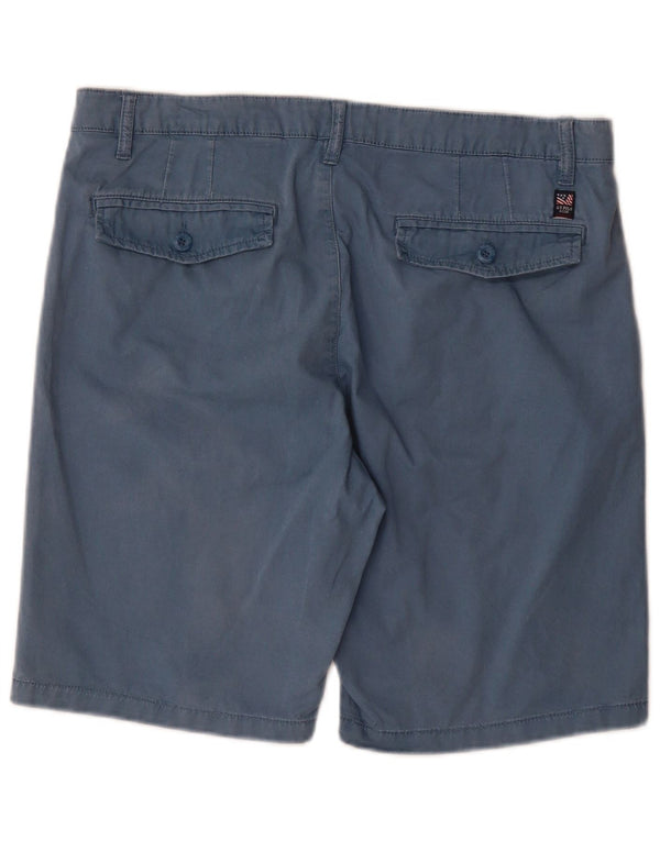 Asociación de Polo de EE. UU. Shorts Chinos Hombre W33 Azul Medio Algodón