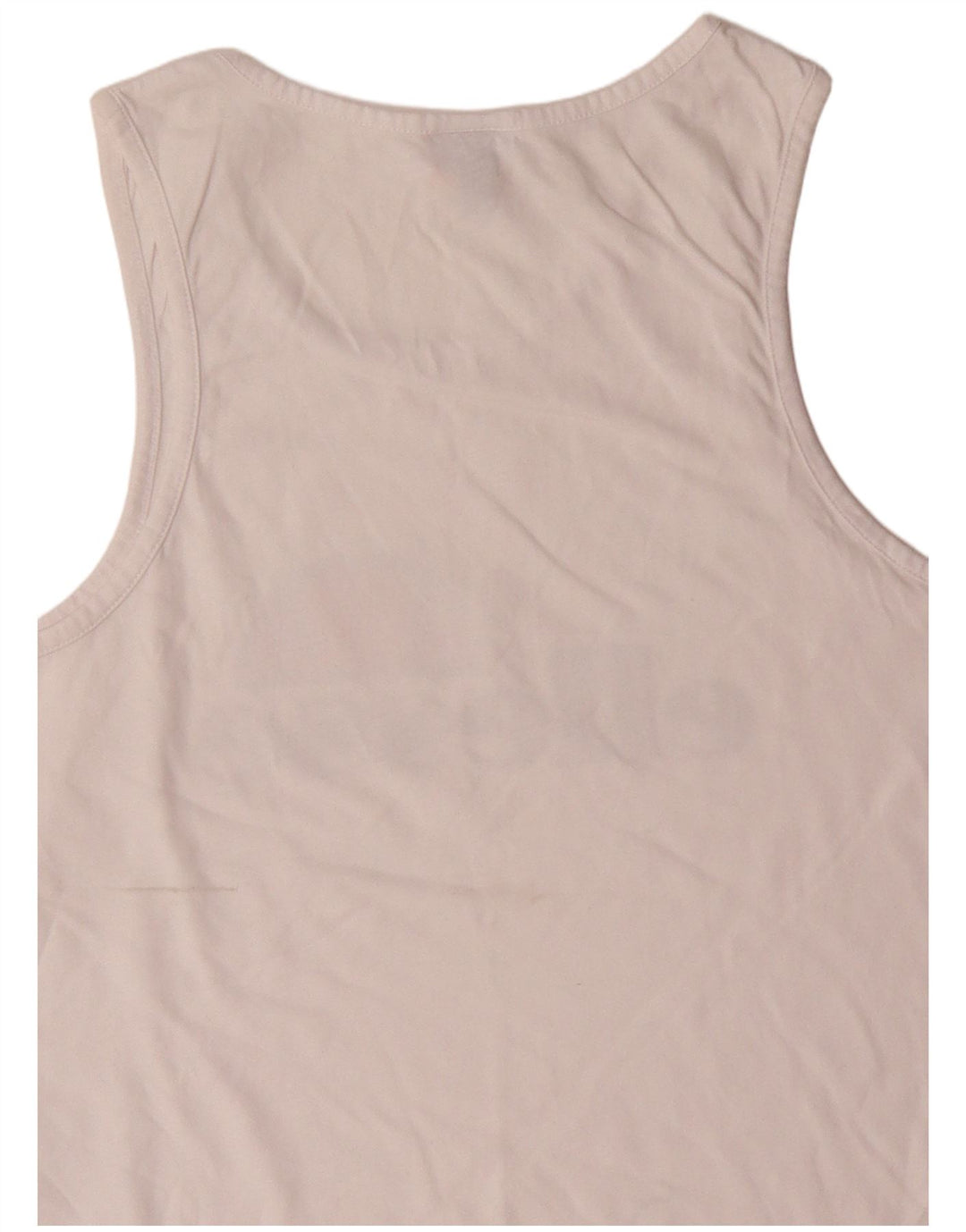 Ellesse Hombre Gráfico Chaleco Top Pequeño Algodón Blanco