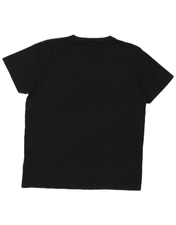 Gant Camiseta Regular para Hombre Top XL Negro Algodón