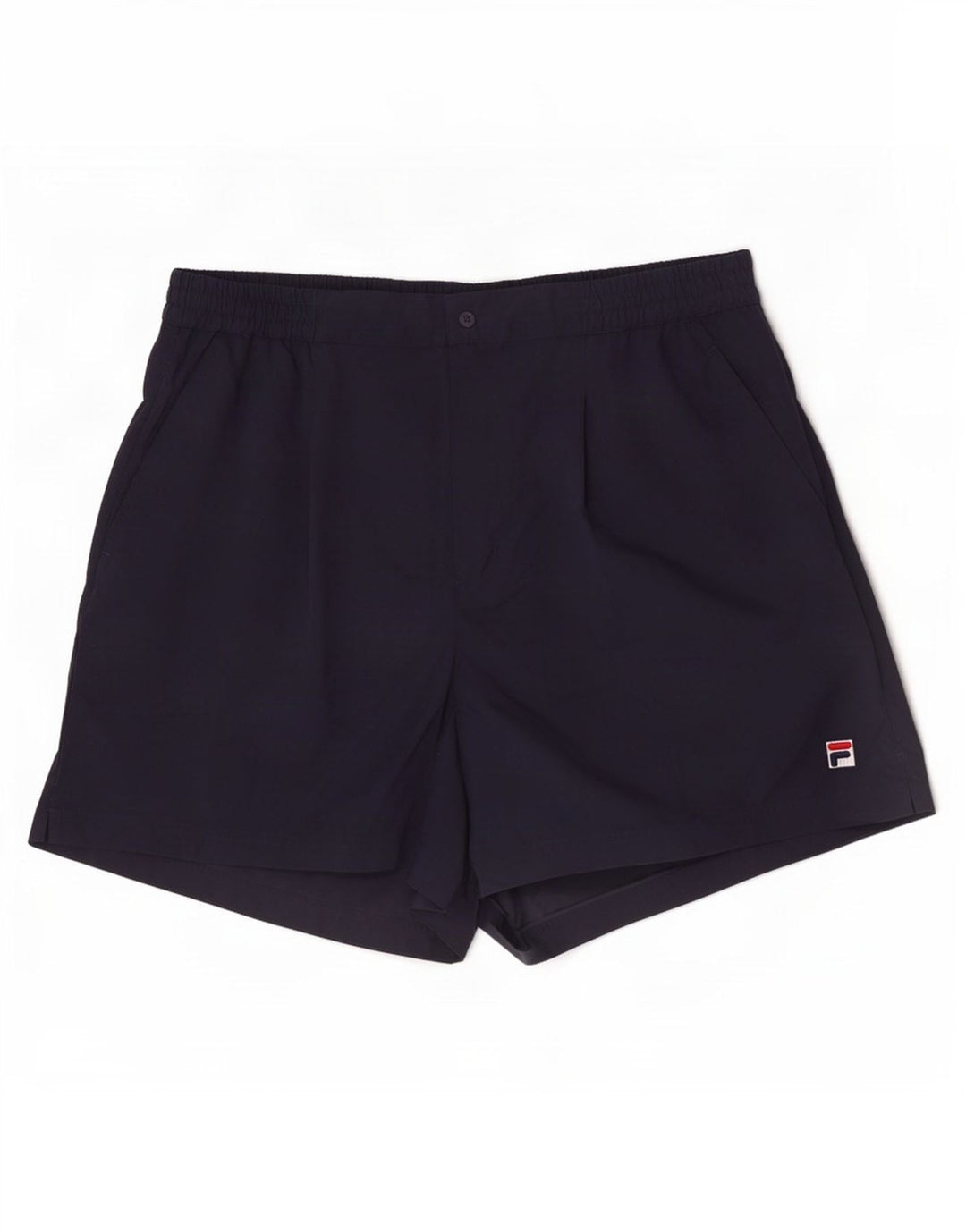 Fila Pantalones cortos chinos para hombre XL W38 Poliéster azul marino