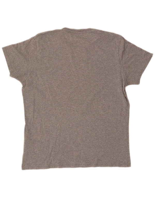 Levi's Camiseta gráfica Peanuts para hombre Top grande de algodón moteado gris