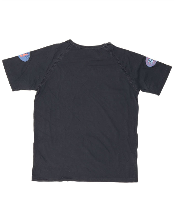 DIESEL Camiseta gráfica para hombre Top XL Azul marino