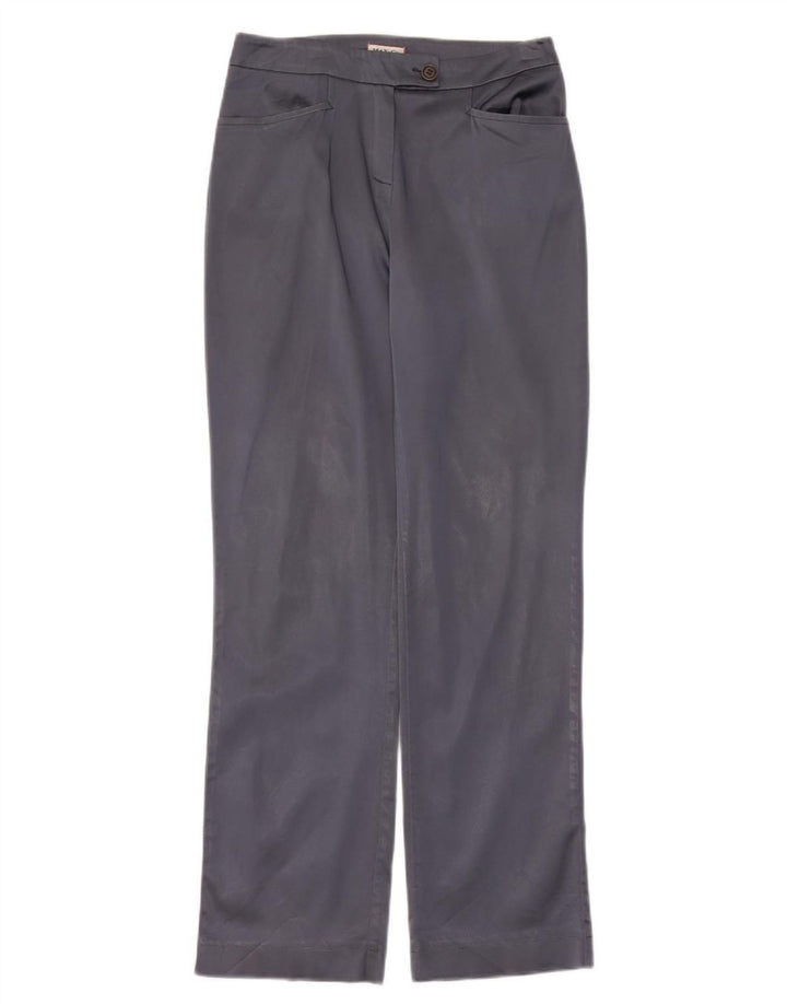 Max & Co. Pantalones informales rectos para mujer W28 L29 Azul marino