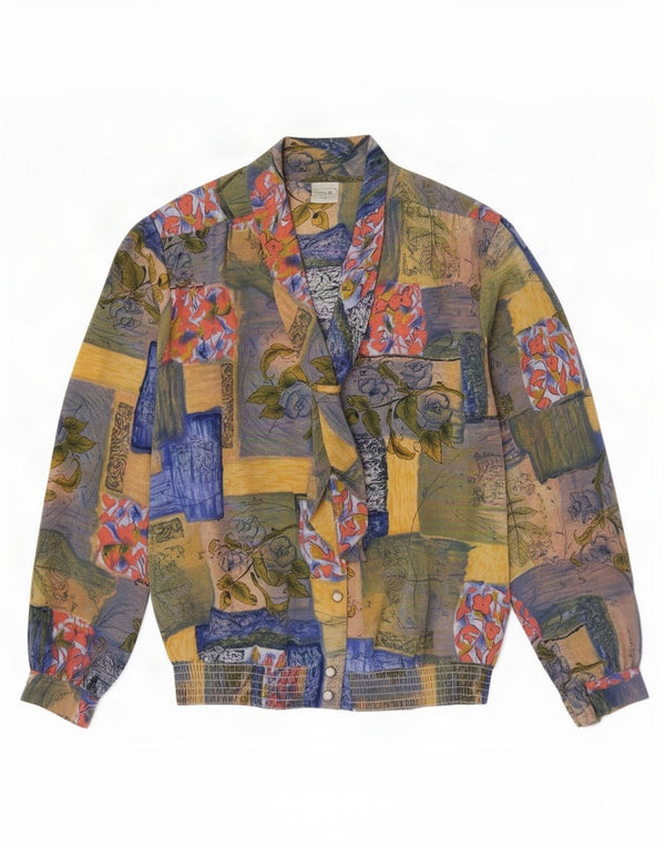 Cavallaro Blusa Canda Mujer EU 44 XL Patchwork Multicolor