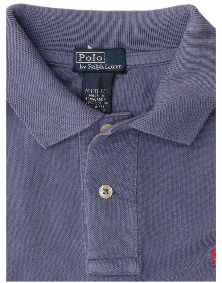 POLO RALPH LAUREN Polo para niño 10-11 años Mediano Azul Marino Algodón