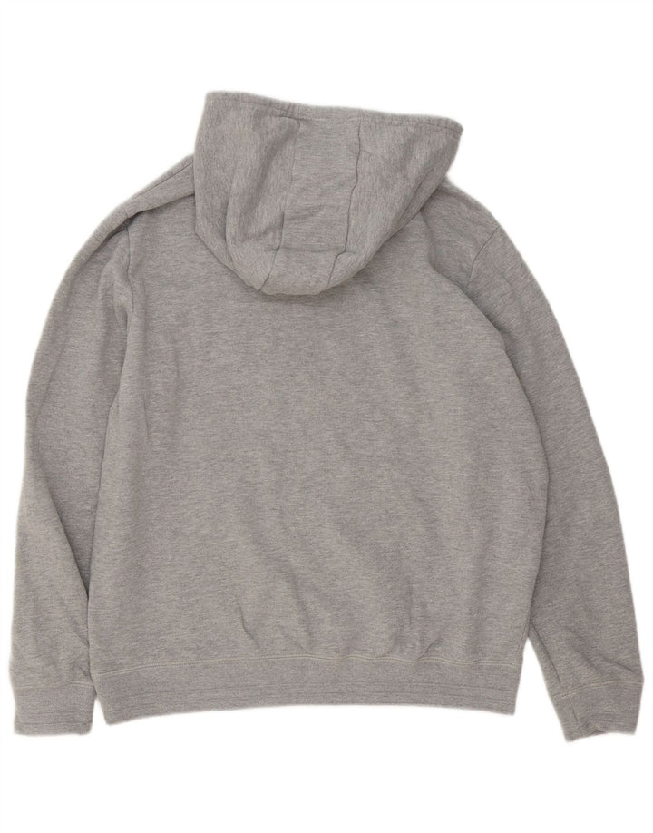 Penguin - Sudadera con capucha para hombre, diseño gráfico, talla grande, algodón gris