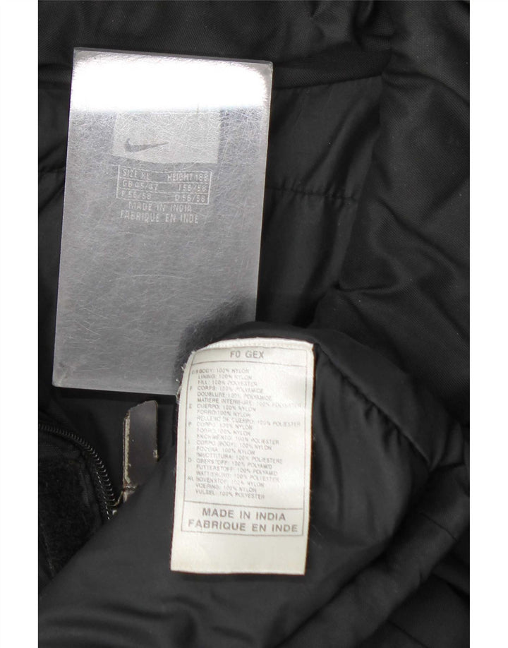 Nike Chaqueta cortavientos para hombre UK 45/47 XL Nylon negro