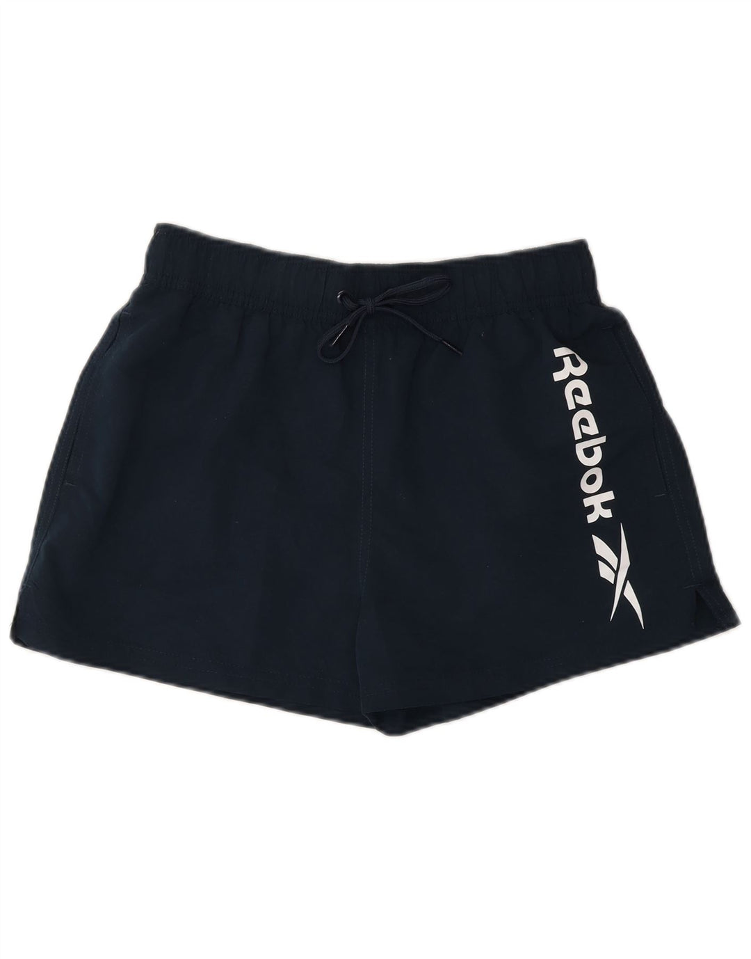 Reebok Bañador gráfico para hombre pequeño poliéster azul marino