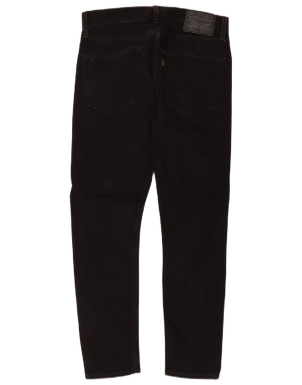 Levi's Hombre 512 Slim Tapered Jeans W32 L30 Algodón Negro