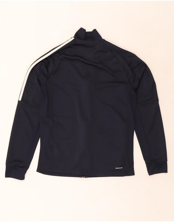 Adidas Hombre Aeroready Chándal Top Chaqueta UK 40/42 Medium Azul Marino
