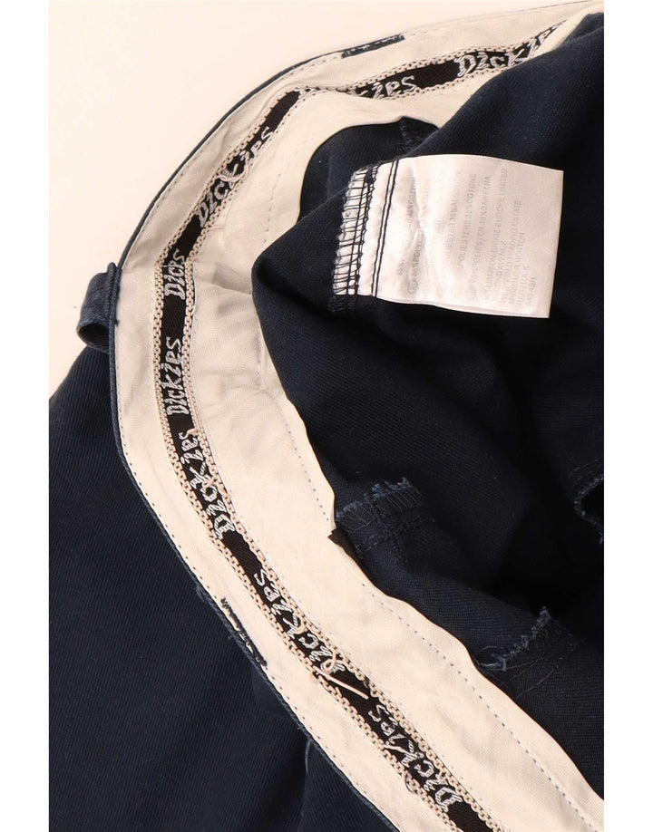 Dickies Pantalón chino recto para hombre W36 L33 Poliéster azul marino