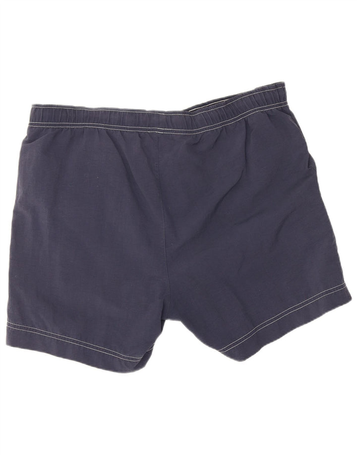 Champion Pantalones cortos deportivos para hombre pequeño azul marino