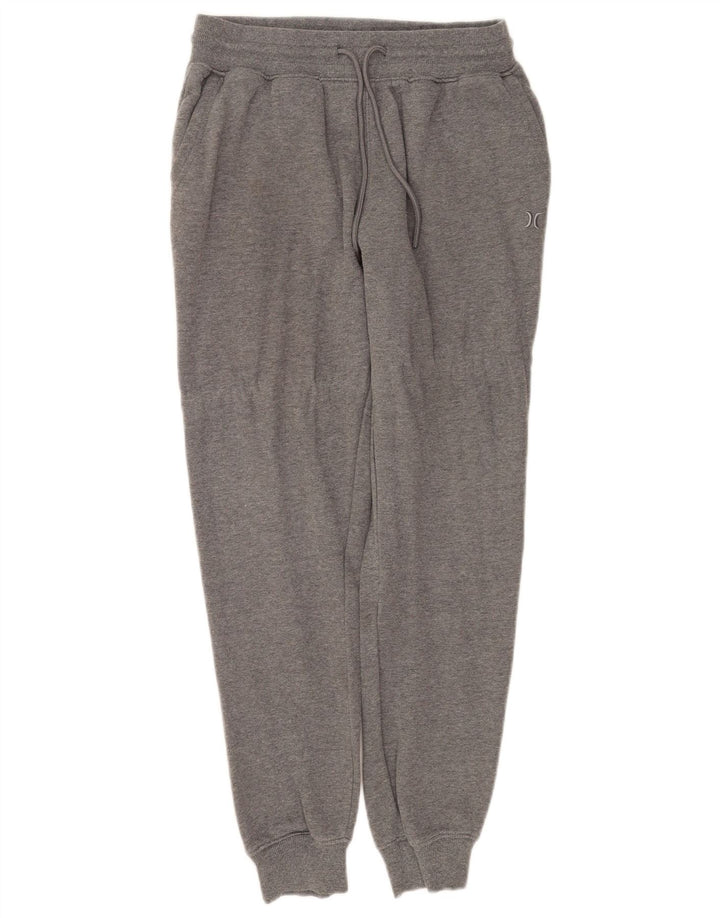 Hurley Hombre Pantalones De Chándal Joggers Small Gris Algodón