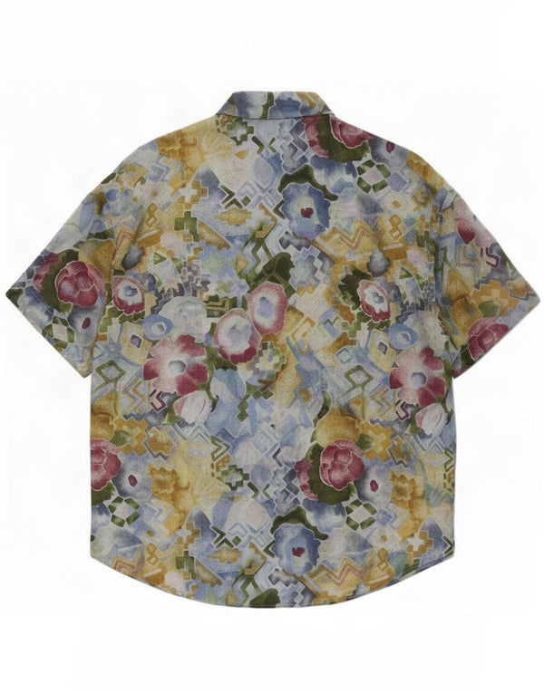 The Limited Camisa de manga corta para mujer UK 46 Large Multicolor Floral
